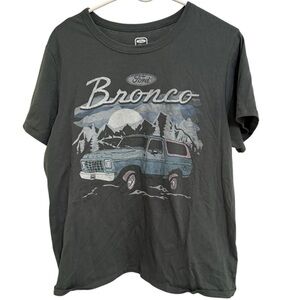 Ford Bronco Graphic Tee Charcoal XXL